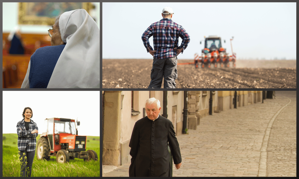 church and farming