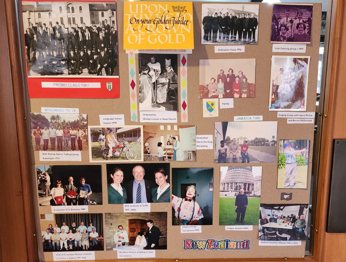 Fr Pat's collage
