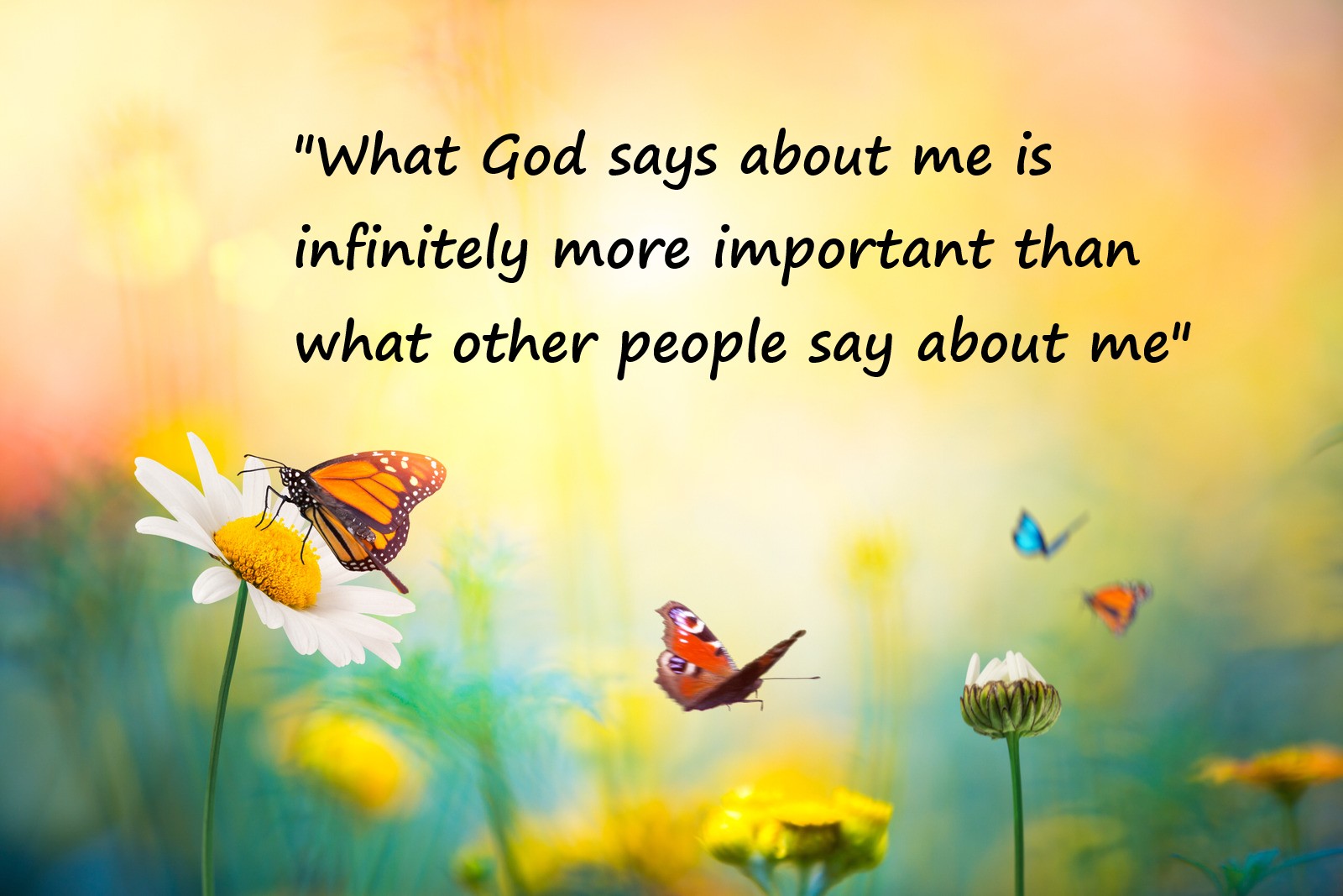 what god says of us